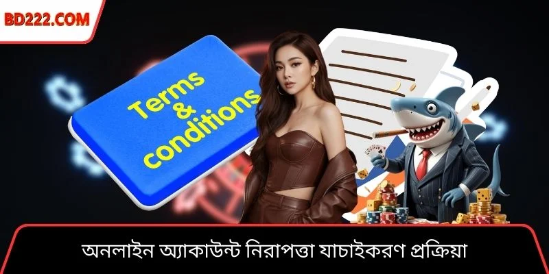 অনলাইন অ্যাকাউন্ট নিরাপত্তা যাচাইকরণ প্রক্রিয়া