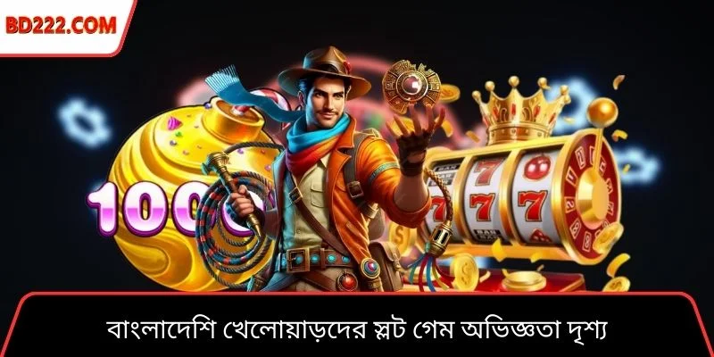বাংলাদেশি খেলোয়াড়দের স্লট গেম অভিজ্ঞতা দৃশ্য