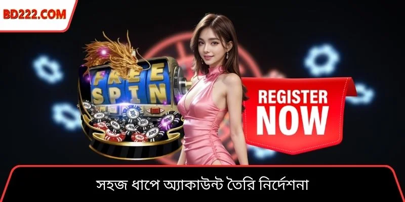 সহজ ধাপে অ্যাকাউন্ট তৈরি নির্দেশনা