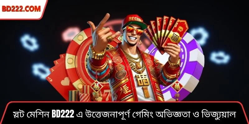 স্লট মেশিন Bd222 এ উত্তেজনাপূর্ণ গেমিং অভিজ্ঞতা ও ভিজ্যুয়াল আকর্ষণ