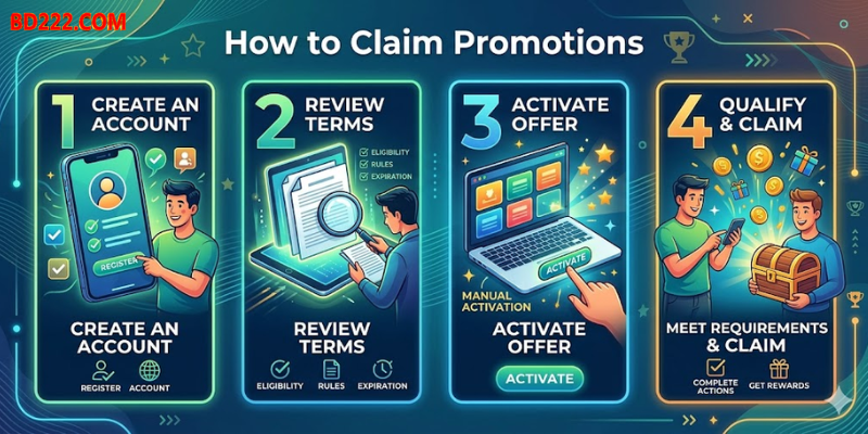 How to Claim Promotions