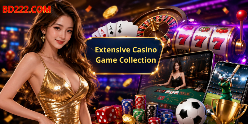 Extensive Casino Game Collection